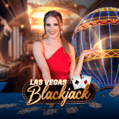 Las Vegas Blackjack live casino tile artwork
