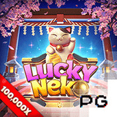 Lucky Neko hot slot tile artwork